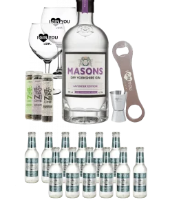 Masons Dry Yorkshire Gin Lavender Edition – Perfect Serve